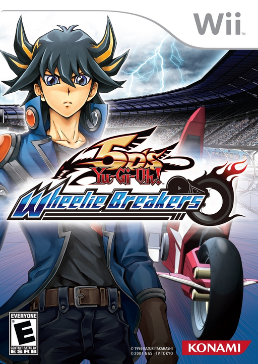 Yu-Gi-Oh! 5D's Wheelie Breakers box art for Wii